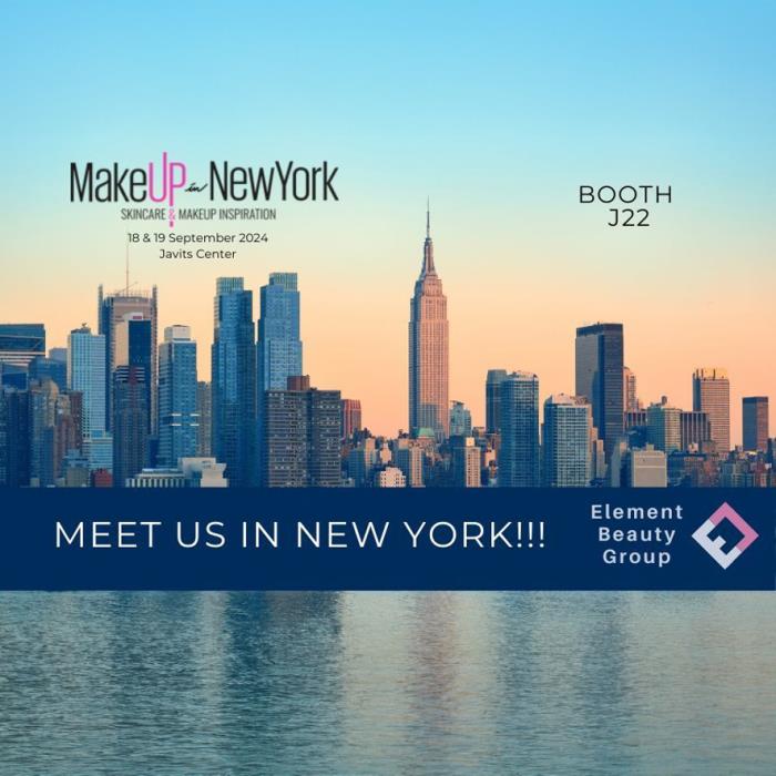 Meet Element Beauty Group at MakeUp in New York 2024 - Booth J22